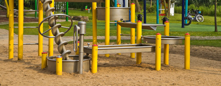 Sand Pit Sand Image
